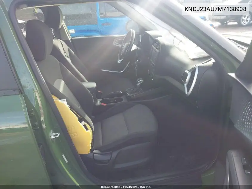 KNDJ23AU7M7138908 2021 Kia Soul X-Line
