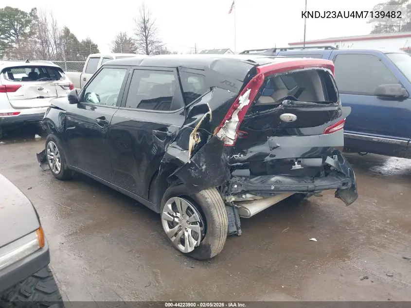 KNDJ23AU4M7139482 2021 Kia Soul Lx