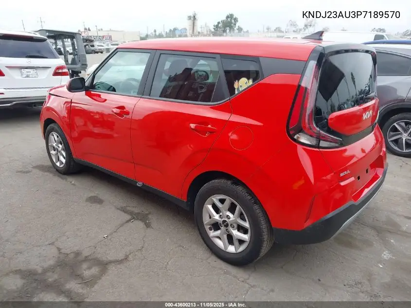 KNDJ23AU3P7189570 2023 Kia Soul Lx