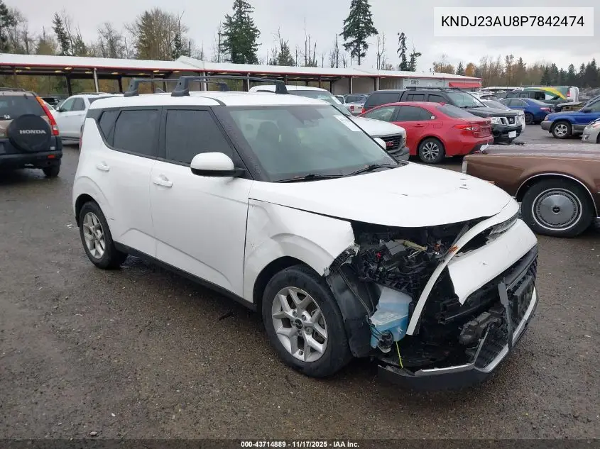 KNDJ23AU8P7842474 2023 Kia Soul Lx