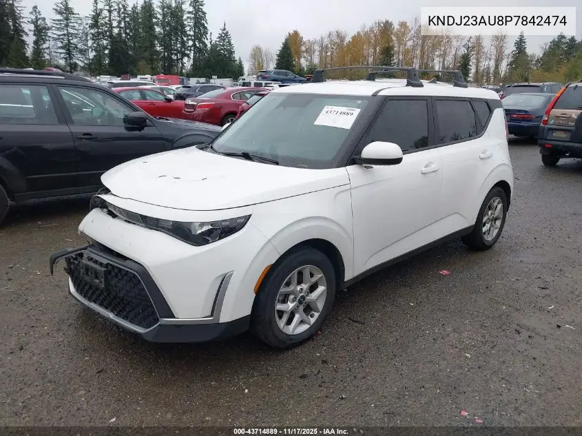 KNDJ23AU8P7842474 2023 Kia Soul Lx