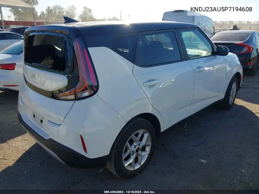 KNDJ23AU5P7194608 2023 Kia Soul S