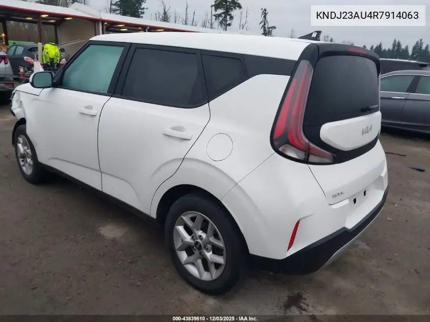 KNDJ23AU4R7914063 2024 Kia Soul Lx