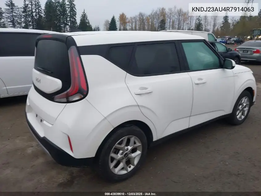 KNDJ23AU4R7914063 2024 Kia Soul Lx