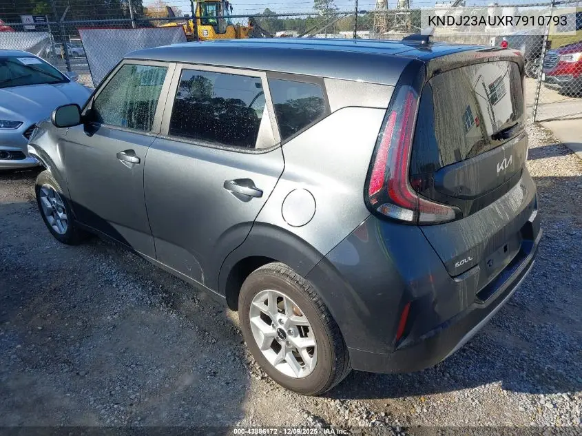 KNDJ23AUXR7910793 2024 Kia Soul Lx