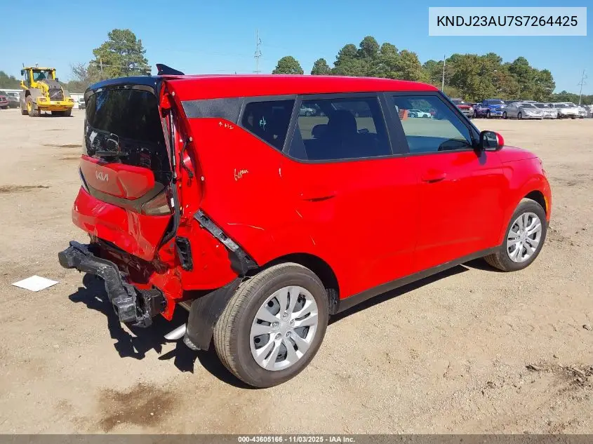 KNDJ23AU7S7264425 2025 Kia Soul Lx