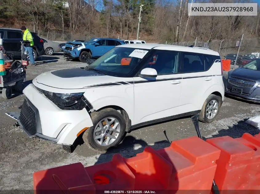 KNDJ23AU2S7928968 2025 Kia Soul S