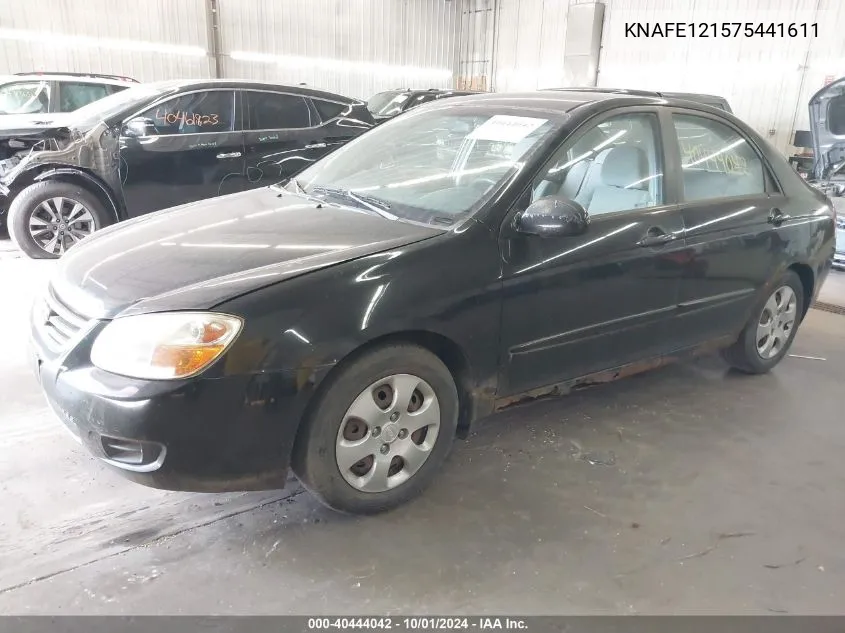 KNAFE121575441611 2007 Kia Spectra Ex