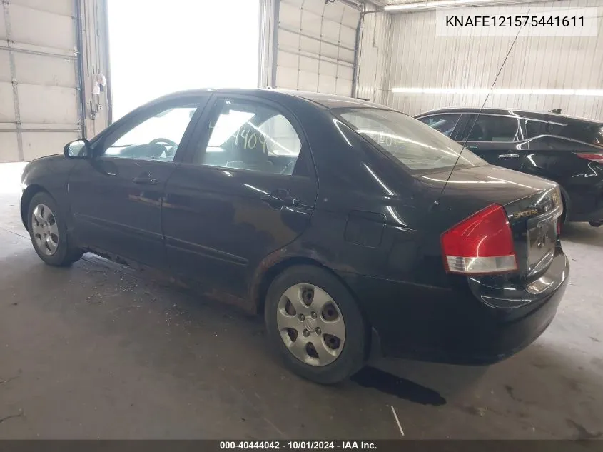 KNAFE121575441611 2007 Kia Spectra Ex