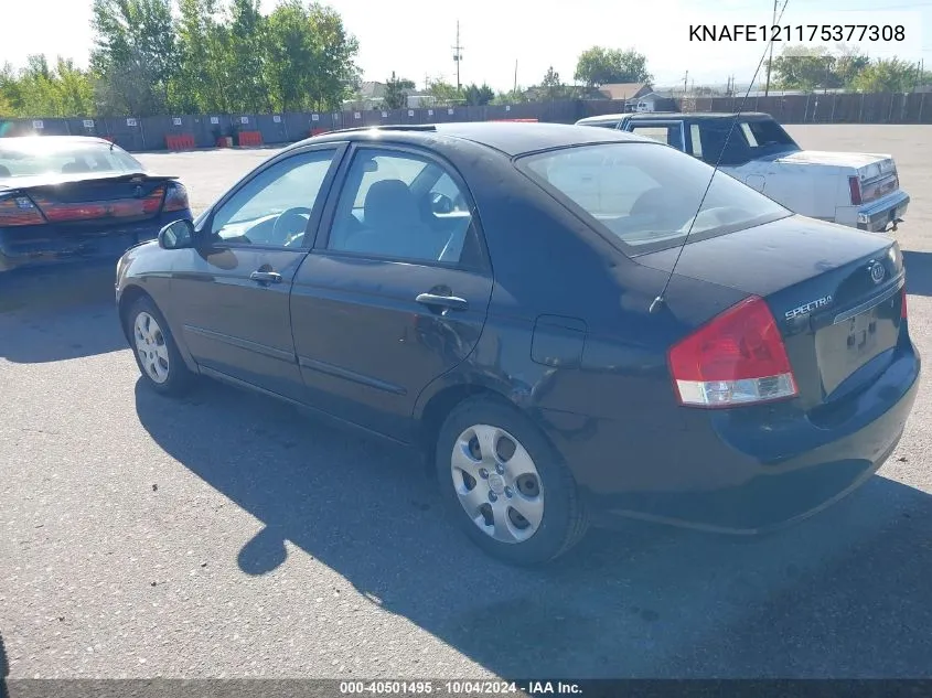 KNAFE121175377308 2007 Kia Spectra Ex