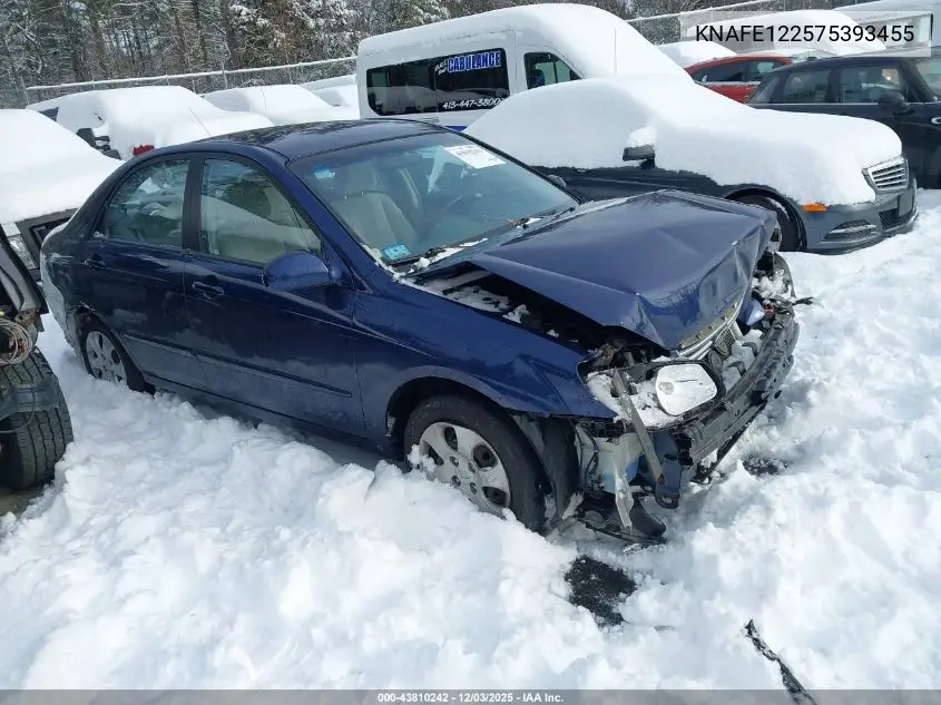 KNAFE122575393455 2007 Kia Spectra Ex