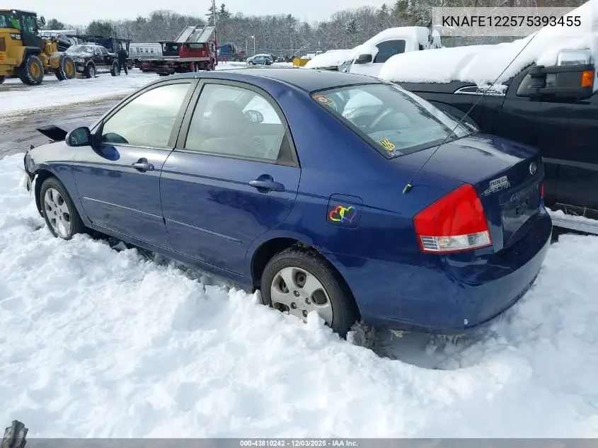 KNAFE122575393455 2007 Kia Spectra Ex
