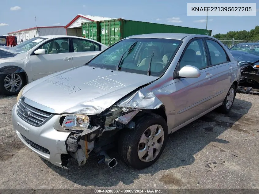 KNAFE221395627205 2009 Kia Spectra Lx