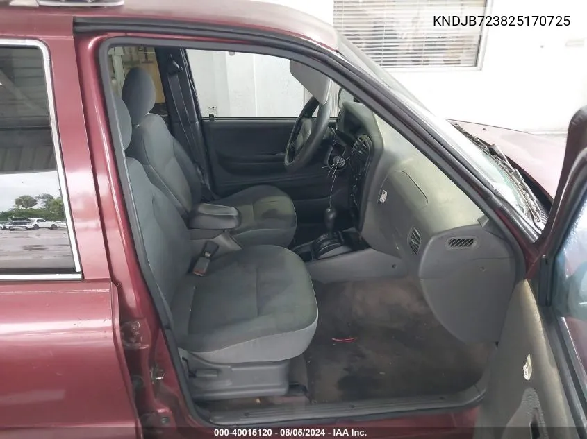 KNDJB723825170725 2002 Kia Sportage