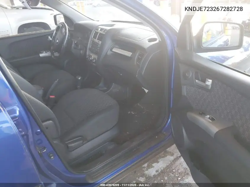 KNDJE723267282728 2006 Kia Sportage Ex V6/Lx V6