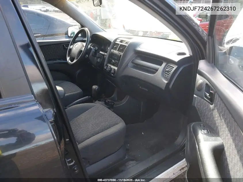 KNDJF724267262310 2006 Kia Sportage Lx