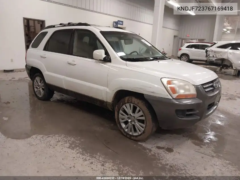 KNDJF723767169418 2006 Kia Sportage Ex V6/Lx V6