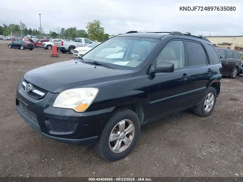 KNDJF724897635080 2009 Kia Sportage Lx