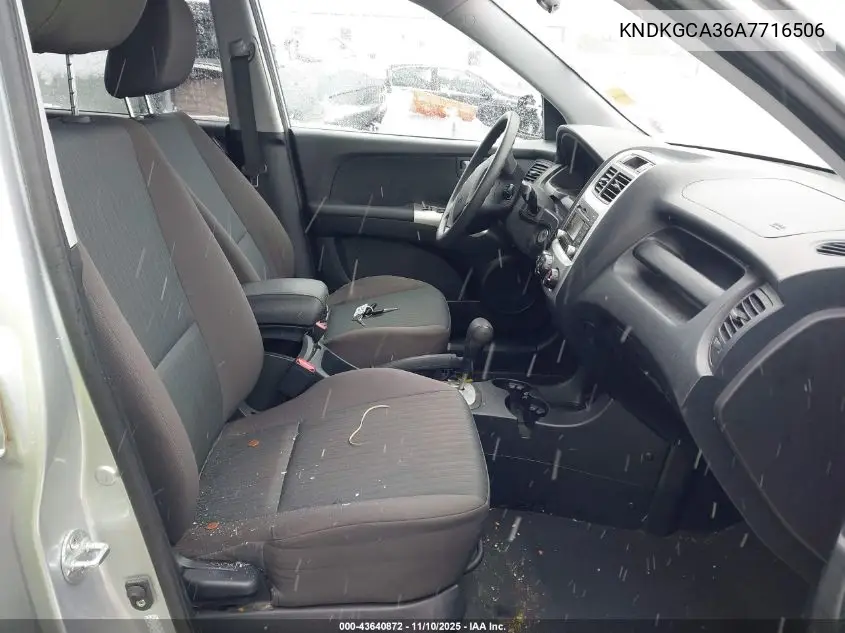 KNDKGCA36A7716506 2010 Kia Sportage Lx V6
