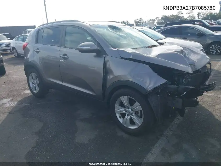 KNDPB3A27B7085780 2011 Kia Sportage Lx