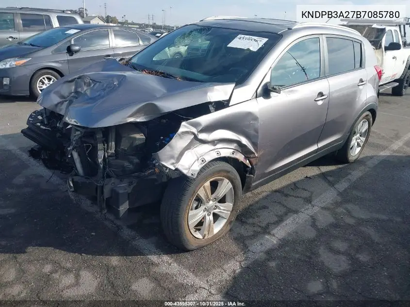 KNDPB3A27B7085780 2011 Kia Sportage Lx