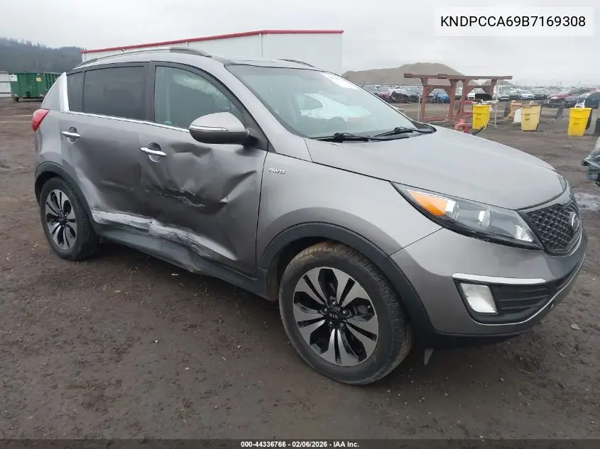 KNDPCCA69B7169308 2011 Kia Sportage Sx