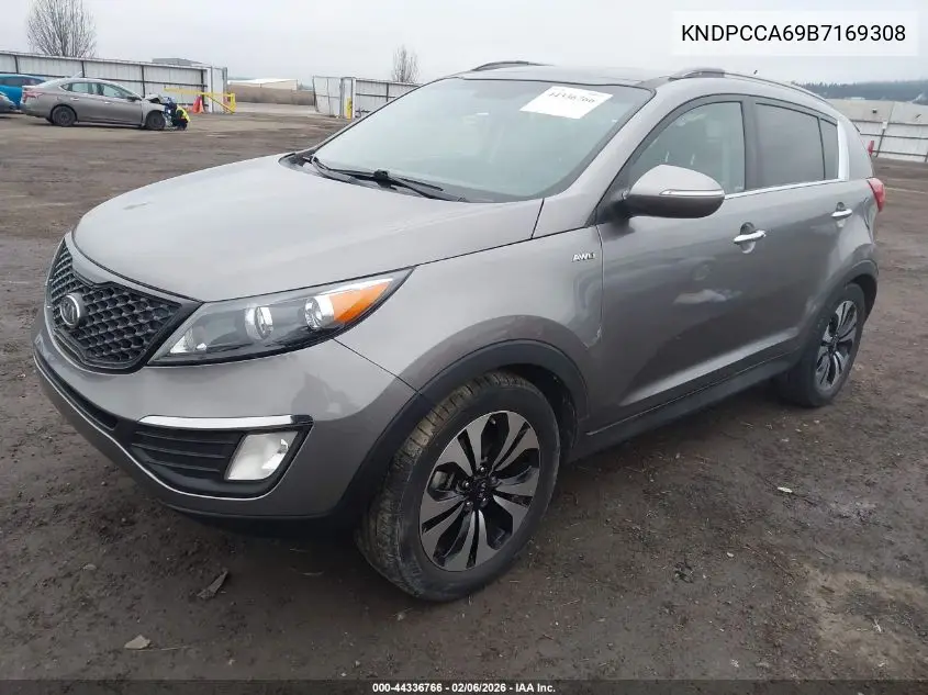 KNDPCCA69B7169308 2011 Kia Sportage Sx