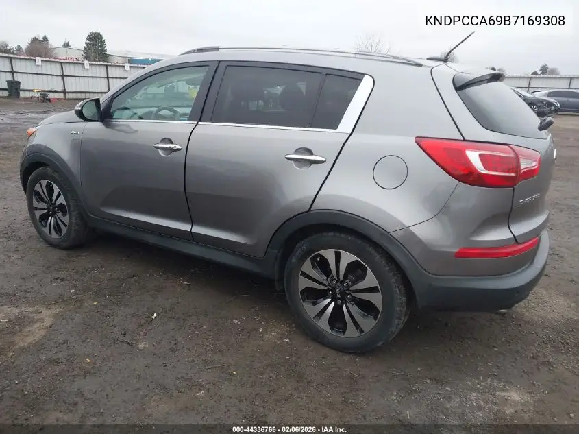 KNDPCCA69B7169308 2011 Kia Sportage Sx