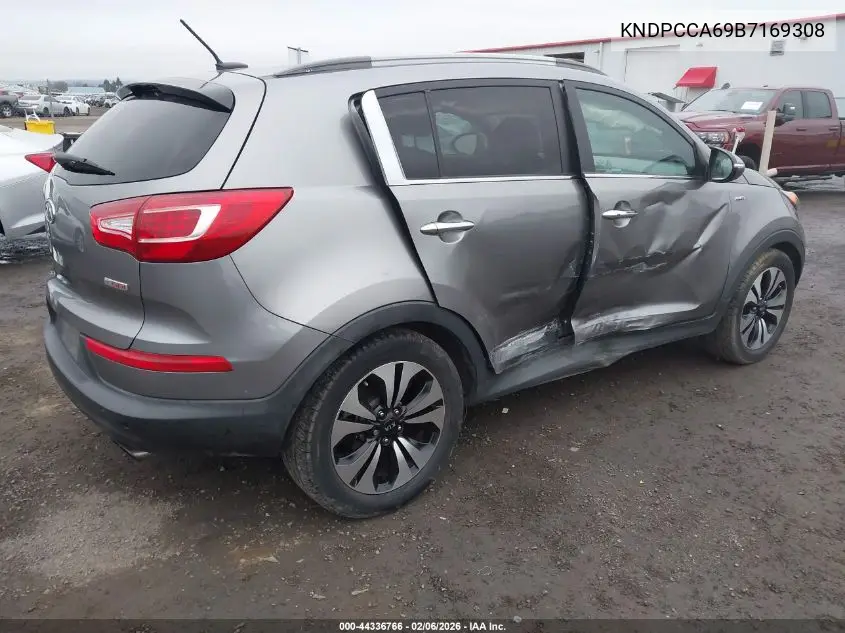 KNDPCCA69B7169308 2011 Kia Sportage Sx