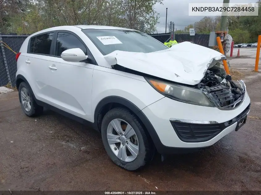 KNDPB3A29C7284458 2012 Kia Sportage Lx