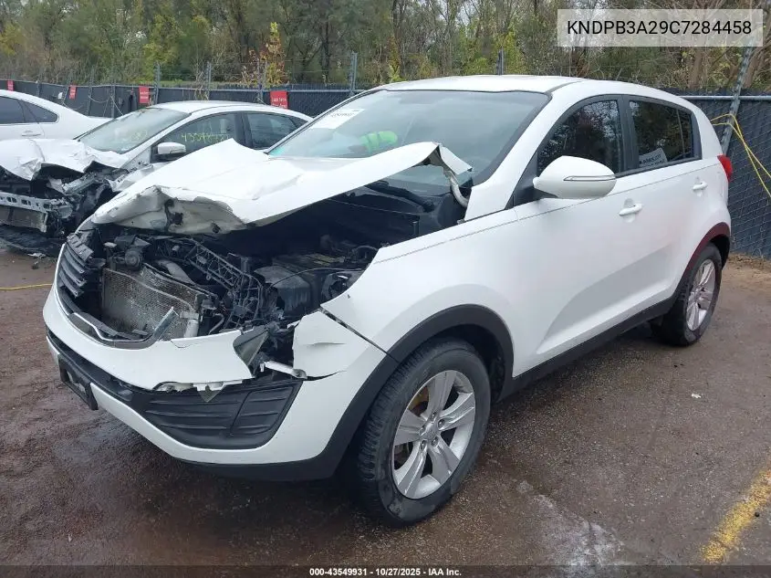 KNDPB3A29C7284458 2012 Kia Sportage Lx