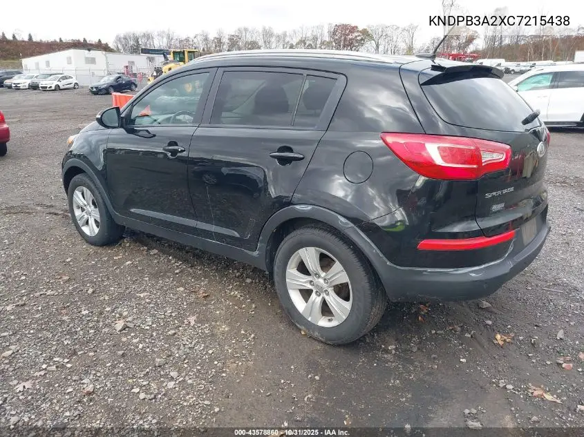 KNDPB3A2XC7215438 2012 Kia Sportage Lx