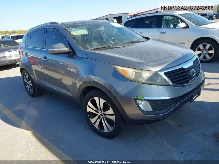 KNDPC3A27C7242688 2012 Kia Sportage Ex