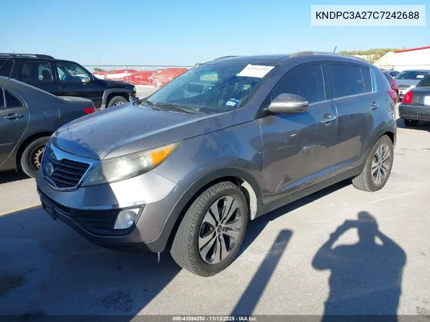 KNDPC3A27C7242688 2012 Kia Sportage Ex