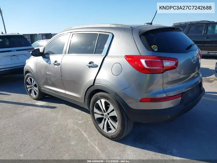 KNDPC3A27C7242688 2012 Kia Sportage Ex
