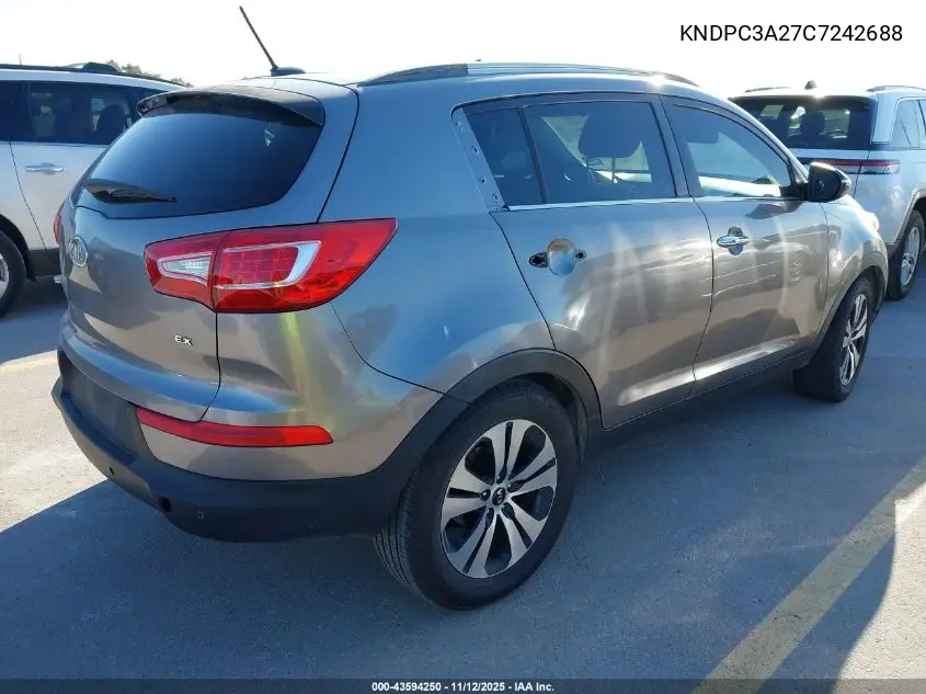 KNDPC3A27C7242688 2012 Kia Sportage Ex