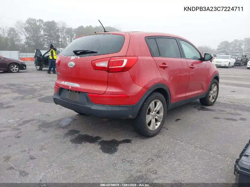 KNDPB3A23C7224711 2012 Kia Sportage Lx