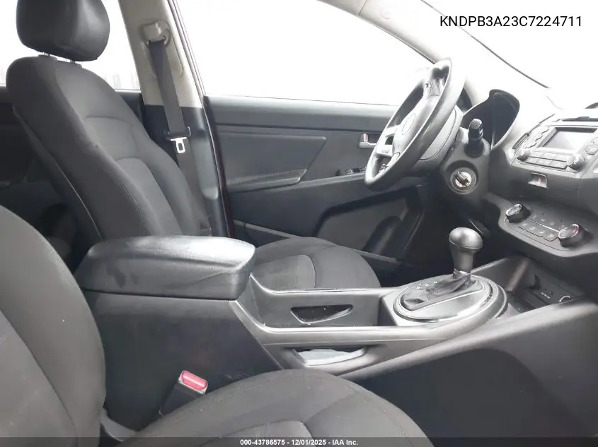 KNDPB3A23C7224711 2012 Kia Sportage Lx