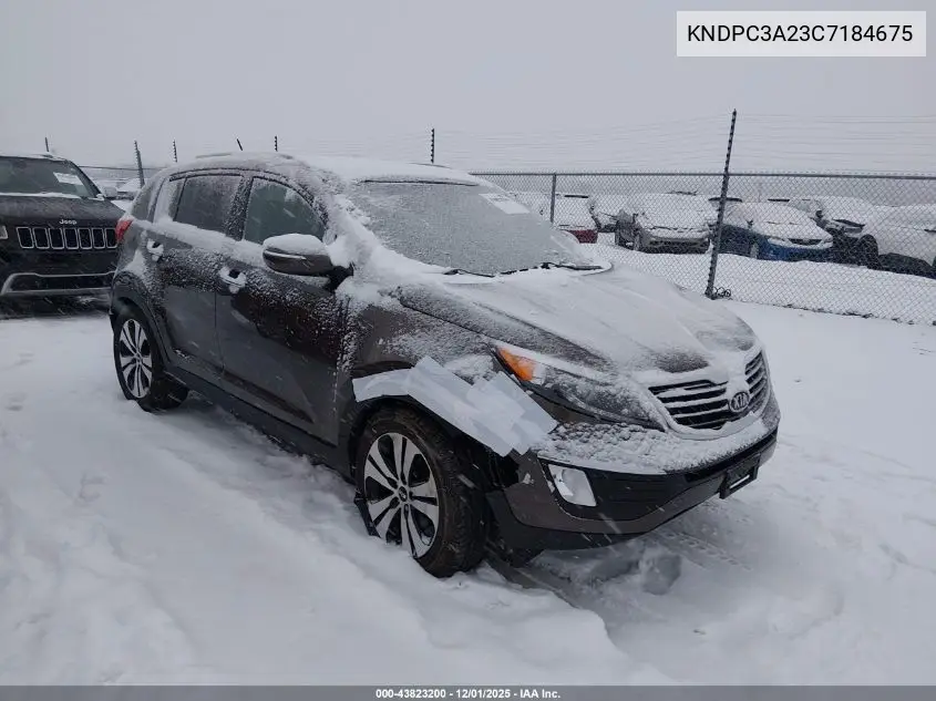 KNDPC3A23C7184675 2012 Kia Sportage Ex