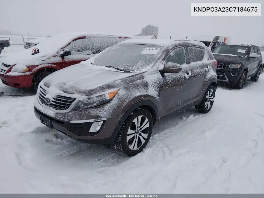 KNDPC3A23C7184675 2012 Kia Sportage Ex