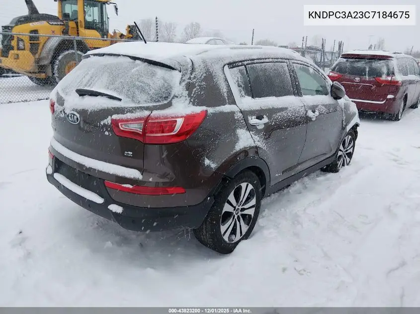 KNDPC3A23C7184675 2012 Kia Sportage Ex