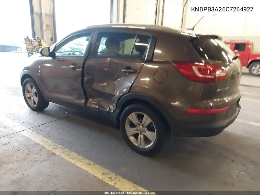 KNDPB3A26C7264927 2012 Kia Sportage Lx