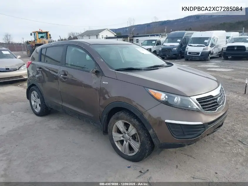 KNDPBCA2XC7285084 2012 Kia Sportage Lx