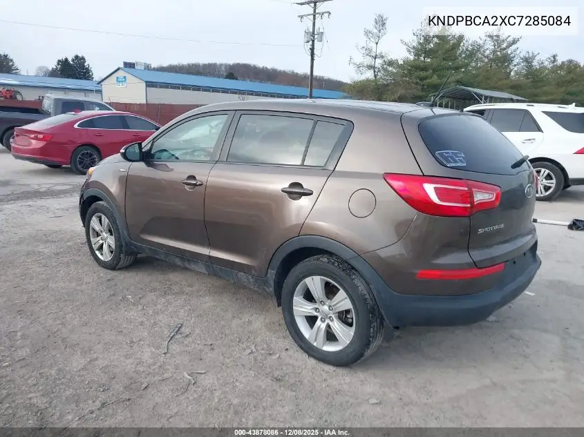 KNDPBCA2XC7285084 2012 Kia Sportage Lx