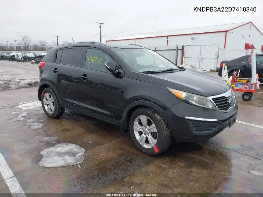KNDPB3A22D7410340 2013 Kia Sportage Lx