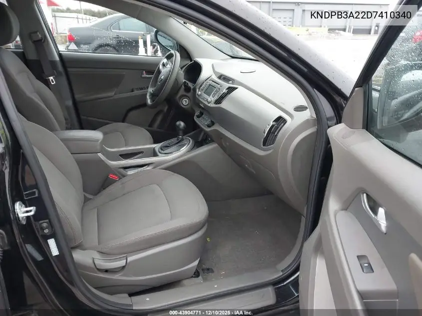 KNDPB3A22D7410340 2013 Kia Sportage Lx