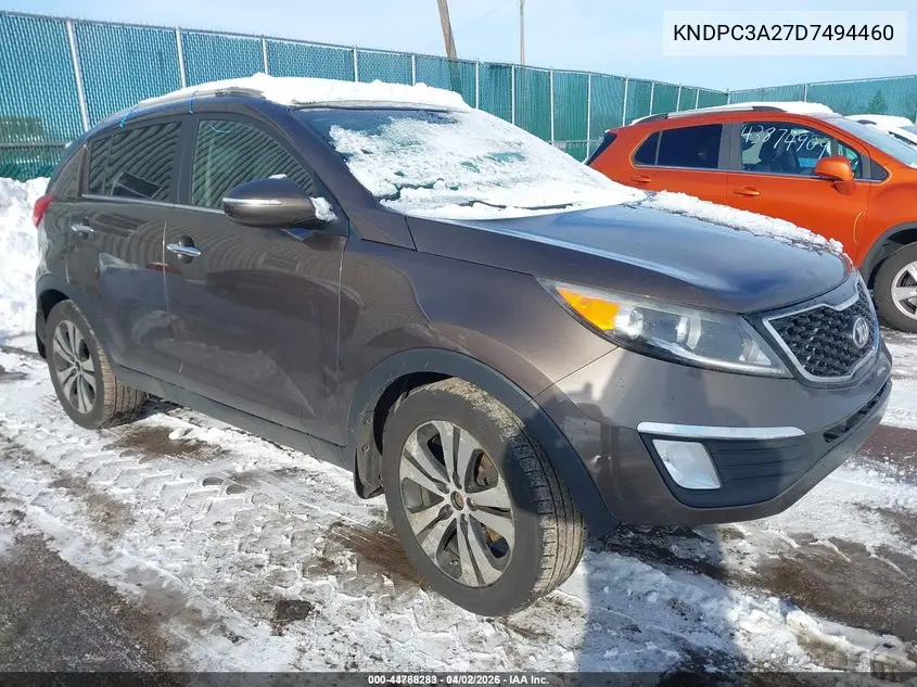 KNDPC3A27D7494460 2013 Kia Sportage Ex