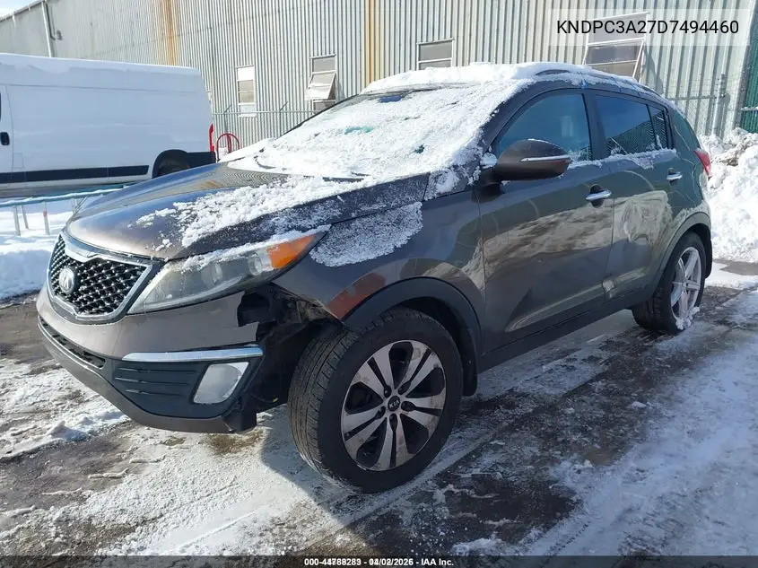KNDPC3A27D7494460 2013 Kia Sportage Ex