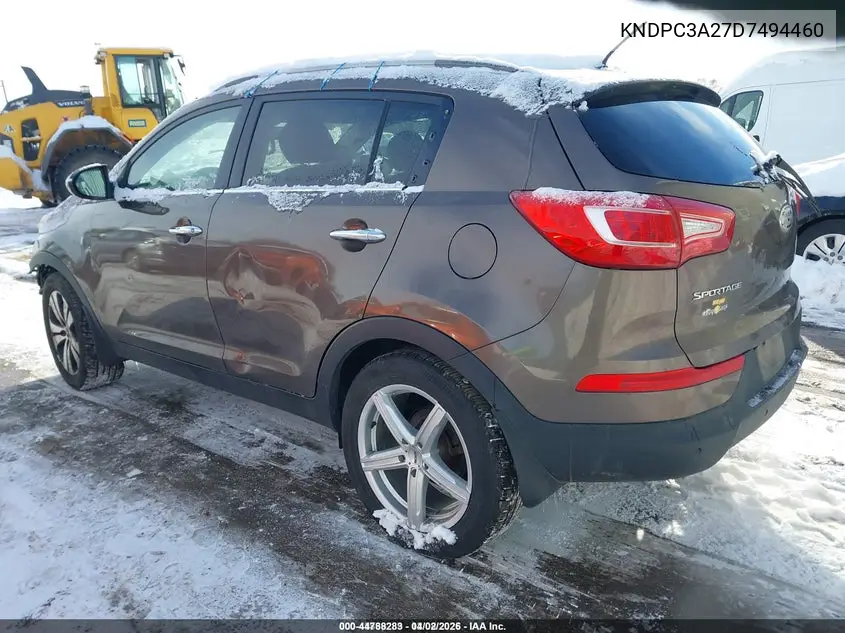 KNDPC3A27D7494460 2013 Kia Sportage Ex