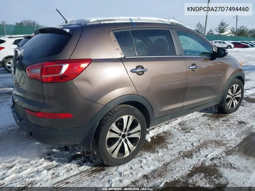 KNDPC3A27D7494460 2013 Kia Sportage Ex